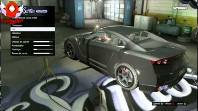 GTA 5 | Nissan GTR - Test et Tuning (Voiture secrète) [HD-FR]