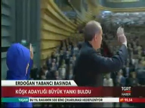 Erdoğan'ın Adaylığı Dış Basında. Haber Ajansları Flash Haber Olarak Duyurdu