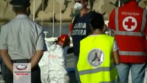 Naufragio migranti, nel barcone di Pozzallo c’erano 45 cadaveri, tutti morti per asfissia nella cella frigorifera