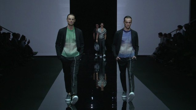 Emporio Armani - Collection Homme Printemps-été 2015 à Milan