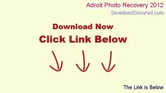 Adroit Photo Recovery 2012 Download [Legit Download]