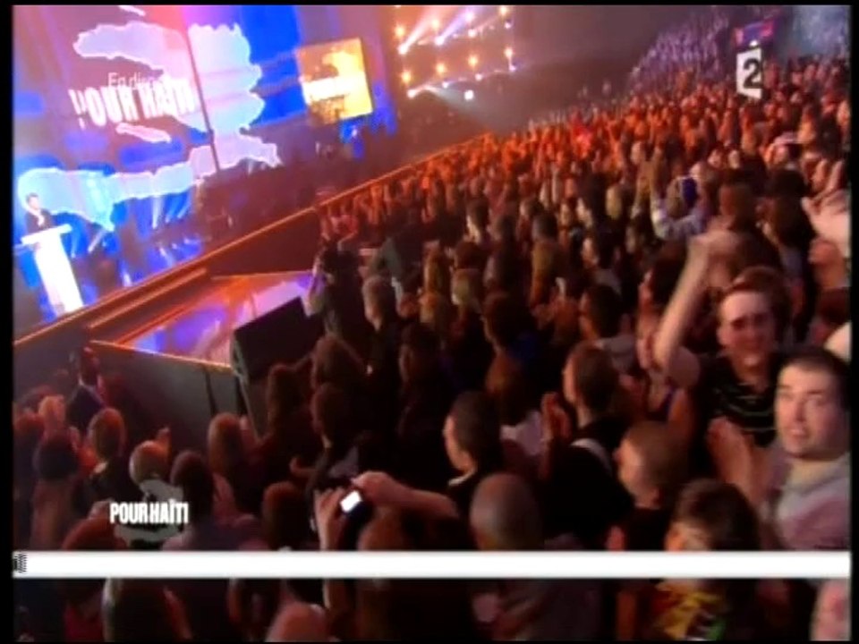 2010/01/24 Raphaël :  Adieu Haïti (version piano) (F2 Pour Haïtï)