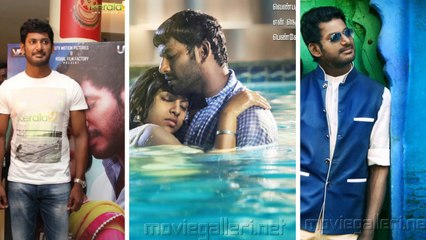 Vishal Lakshmi Menon hot Lip-Kiss