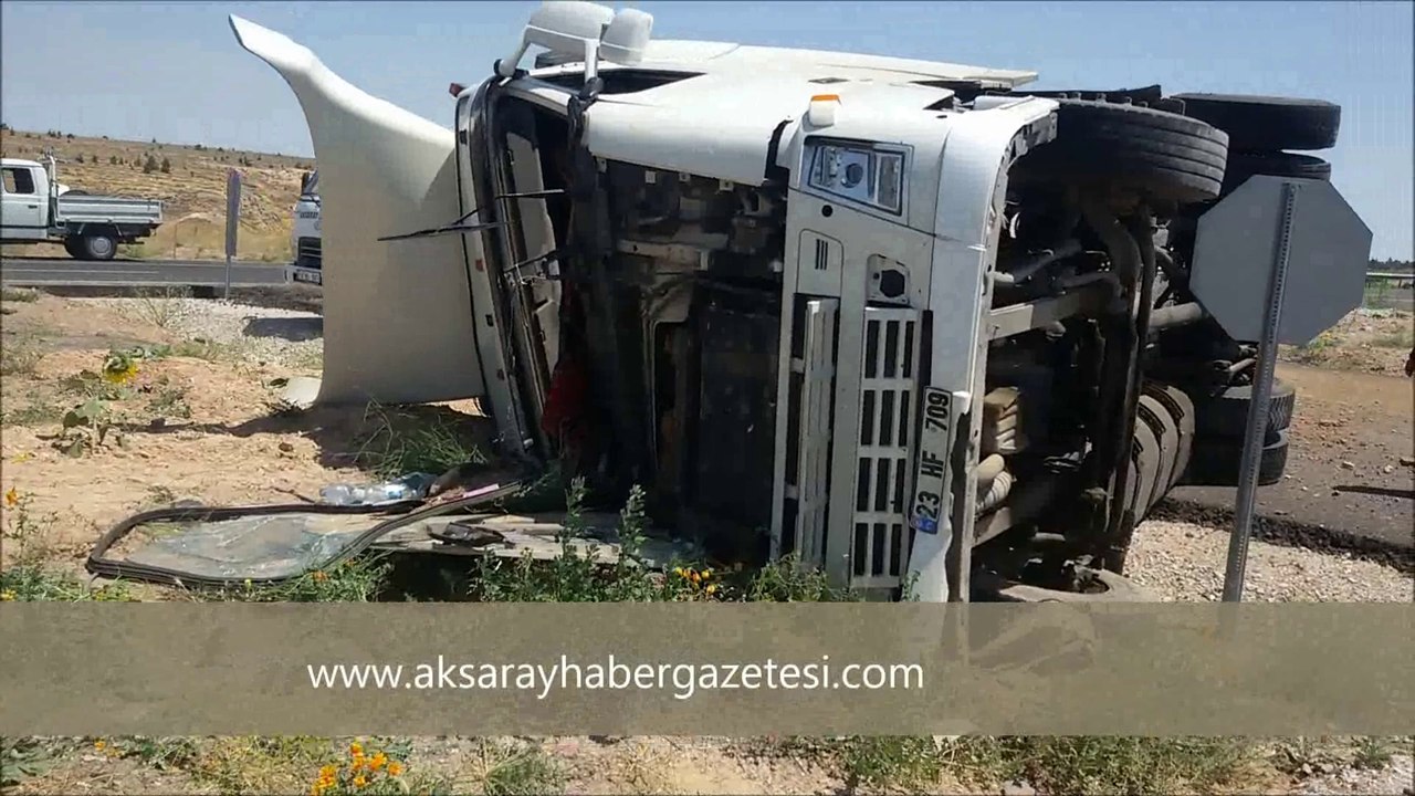 Nevşehir Yolu Tır Kazası