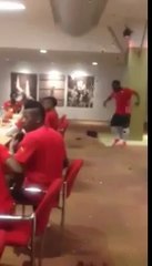 Sulley Muntari Smoking at Ghana World Cup Camp
