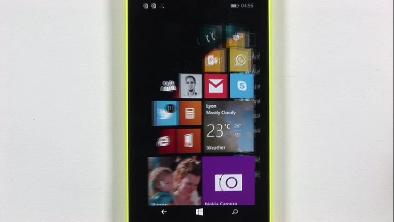 Nouveautés Windows Phone 8.1 : l'écran d'accueil
