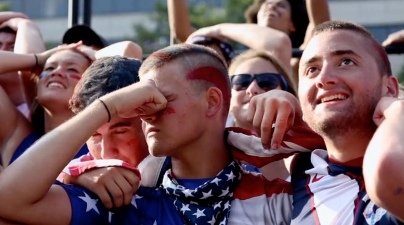 Timelapse: U.S. fans react to World Cup loss