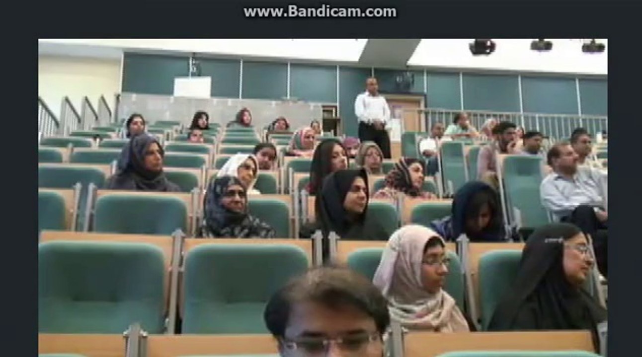 Part 8 - Syed Sarfraz A. Shah lecture at walthamstow academy , London