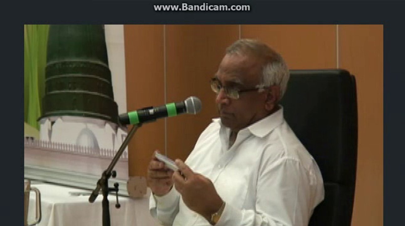 Part 9 - Syed Sarfraz A. Shah lecture at walthamstow academy , London