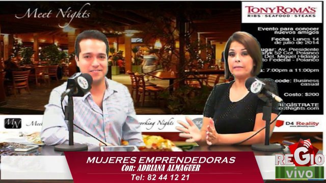 MUJERES EMPRENDEDORAS 1 DE JULIO DEL 2014