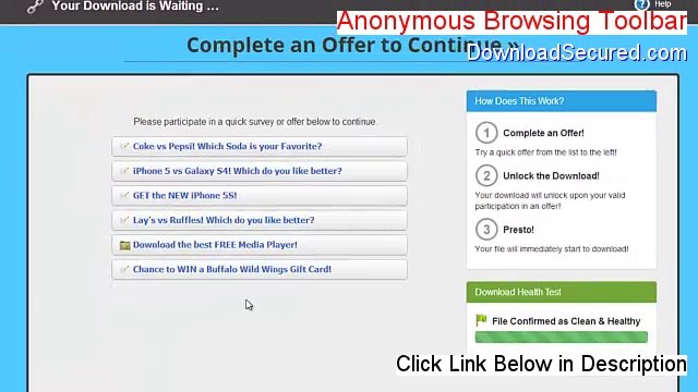 Anonymous Browsing Toolbar Full - Download Now