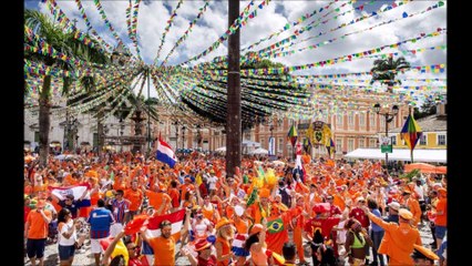 FIFA WORLD CUP 2014 - ORANJE - De weg naar de kwartfinale