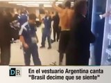 Jogadores da Argentina provocam brasileiros