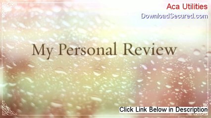 Aca Utilities Download Free [Instant Download]