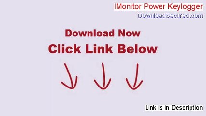 IMonitor Power Keylogger Download Free (Risk Free Download)