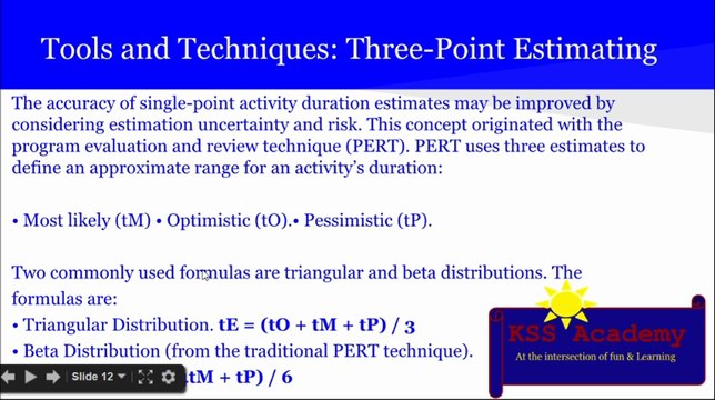 PMP® Exam Prep Online, PMP Tutorial 26 | Planning Process Group | Estimate Activity Durations | Analogous Estimating | Parametric Estimating | Three-Point Estimating | Reserve Analysis