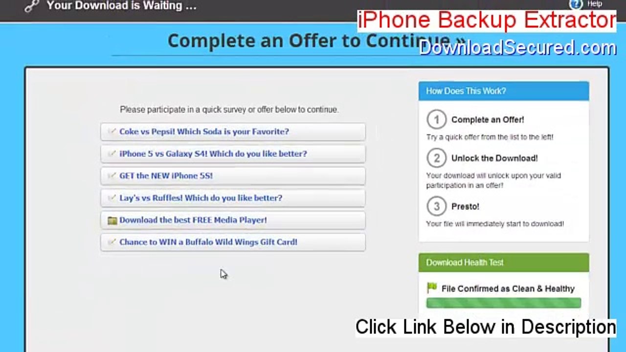 iPhone Backup Extractor Download - Risk Free Download (2014)