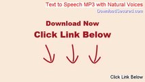 Text to Speech MP3 with Natural Voices Full - free download text to speech mp3 with natural voices (2014)