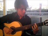 [With Guitar Tab] Lullaby of birdland acoustic solo guitar covered by Tanaka Yoshinori 田中佳憲 (With Tablature) guitar arrange jazz standard sheet music