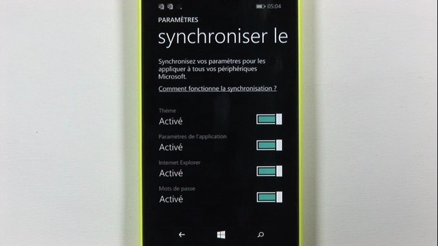 Nouveautés Windows Phone 8.1 : une synchronisation plus proche de Windows 8.1