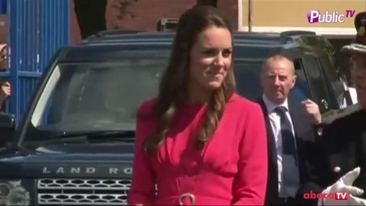 Exclu Vidéo : Kate Middleton : elle s'est affichée ce matin toujours aussi belle mais trop mince... Inquiétant !
