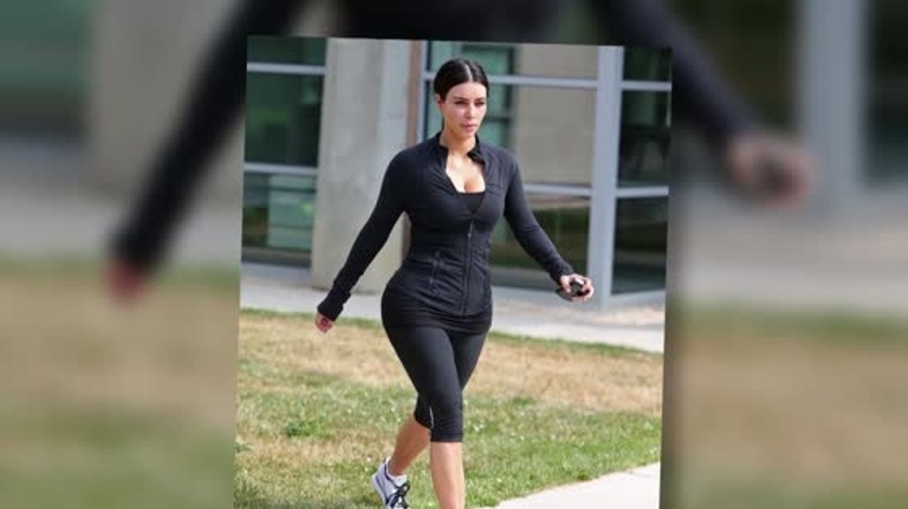 Die Kardashian besuchten Tracy Anderson Studio für ein hartes Workout