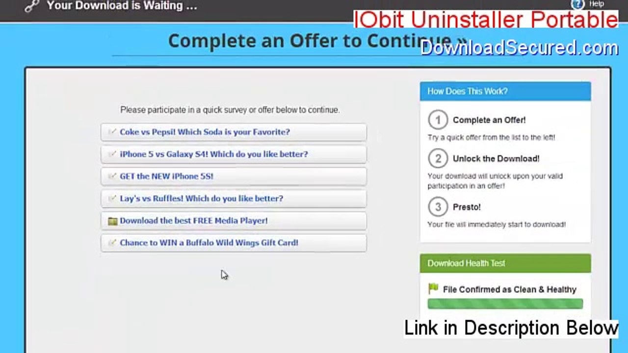 IObit Uninstaller Portable Free Download (Download Here)