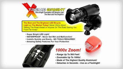 Xtreme Bright Bike Light - Accident Prevnetion
