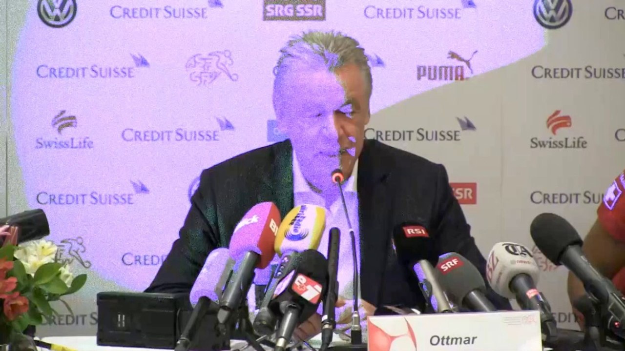 WM 2014: Hitzfelds Abschieds-PK: 'Schwere Entscheidung'