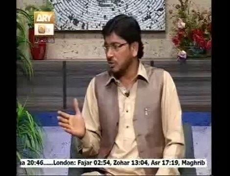 Roshni sab k liye 3 june 2014 with Allama Muzaffar Hussain shah