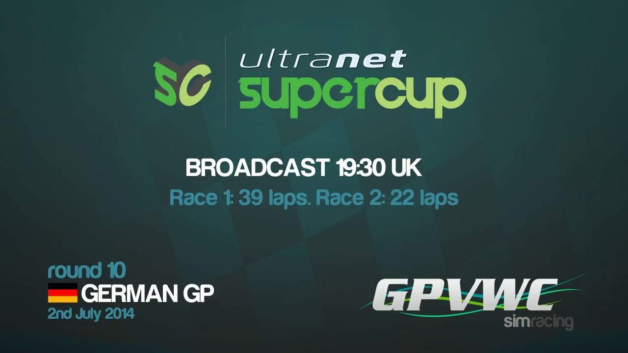 GPVWC 2014 - Super Cup Round 10 - German GP