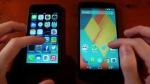 Google Nexus 5 vs. Apple iPhone 5S - Performance