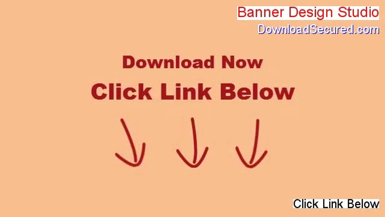 Banner Design Studio Full Download - Free of Risk Download 2014
