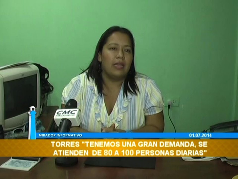 Registro Civil de la Parroquia Libertad recibe entre 80 y 100 Personas diarias