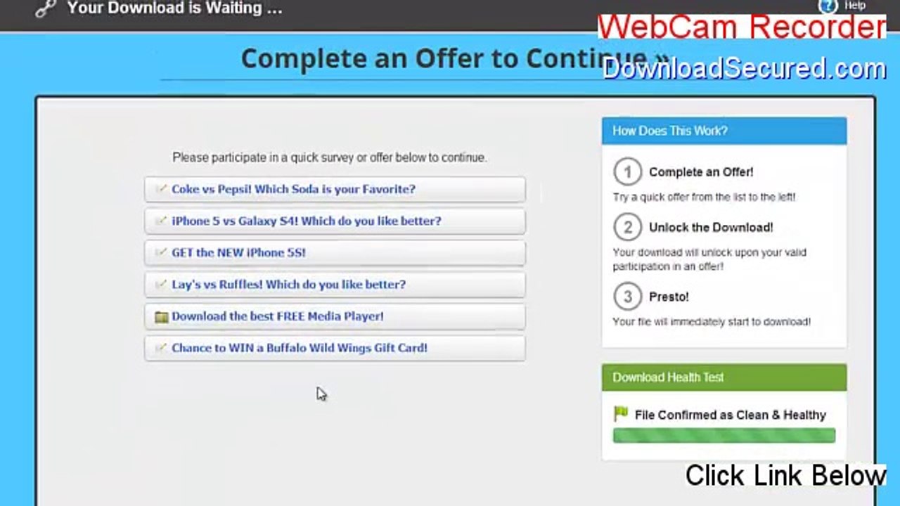 WebCam Recorder Full Download (Download Here 2014)