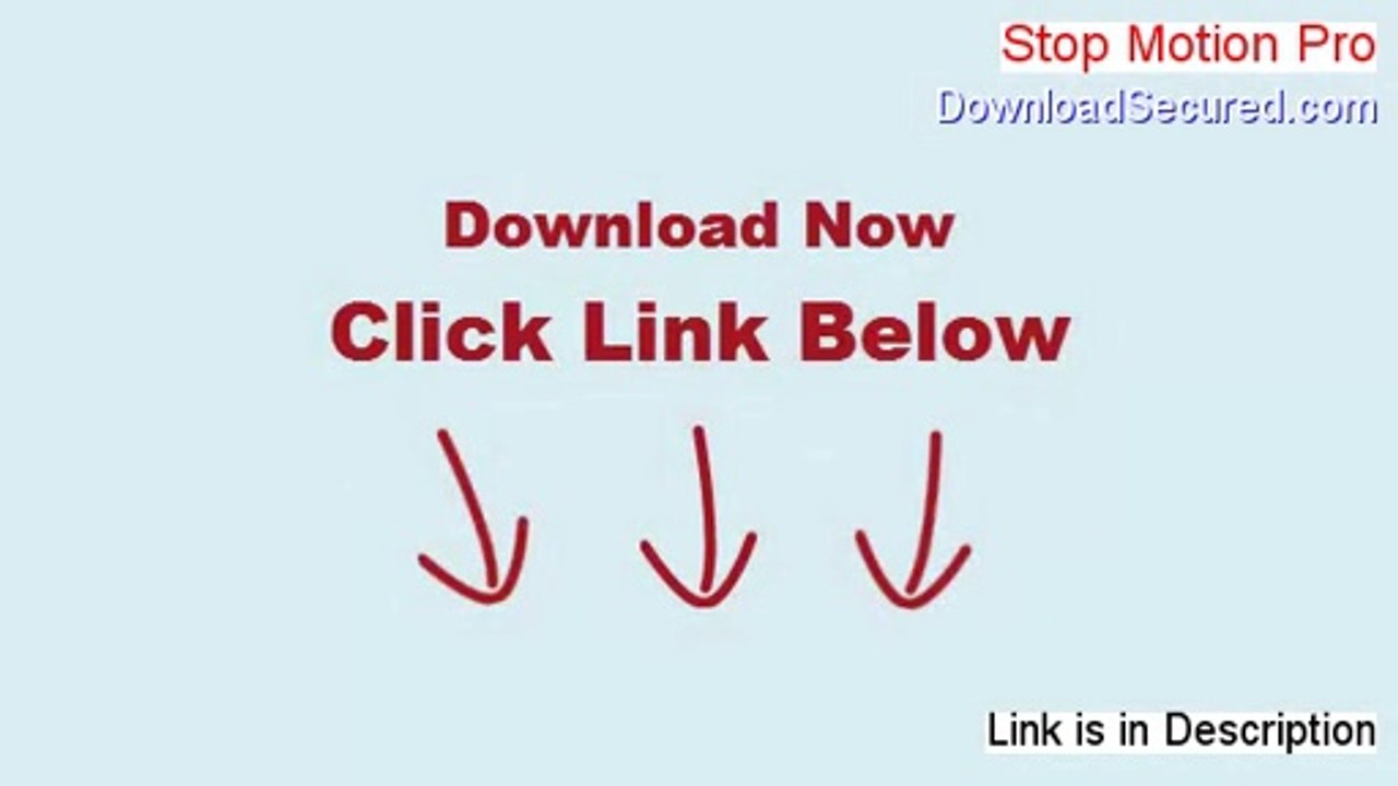 Stop Motion Pro Download - Free of Risk Download 2014