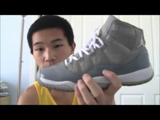 Cheap Shoes Free Shipping,Cool Grey 11's vs. Concord 11's Review + On Feet