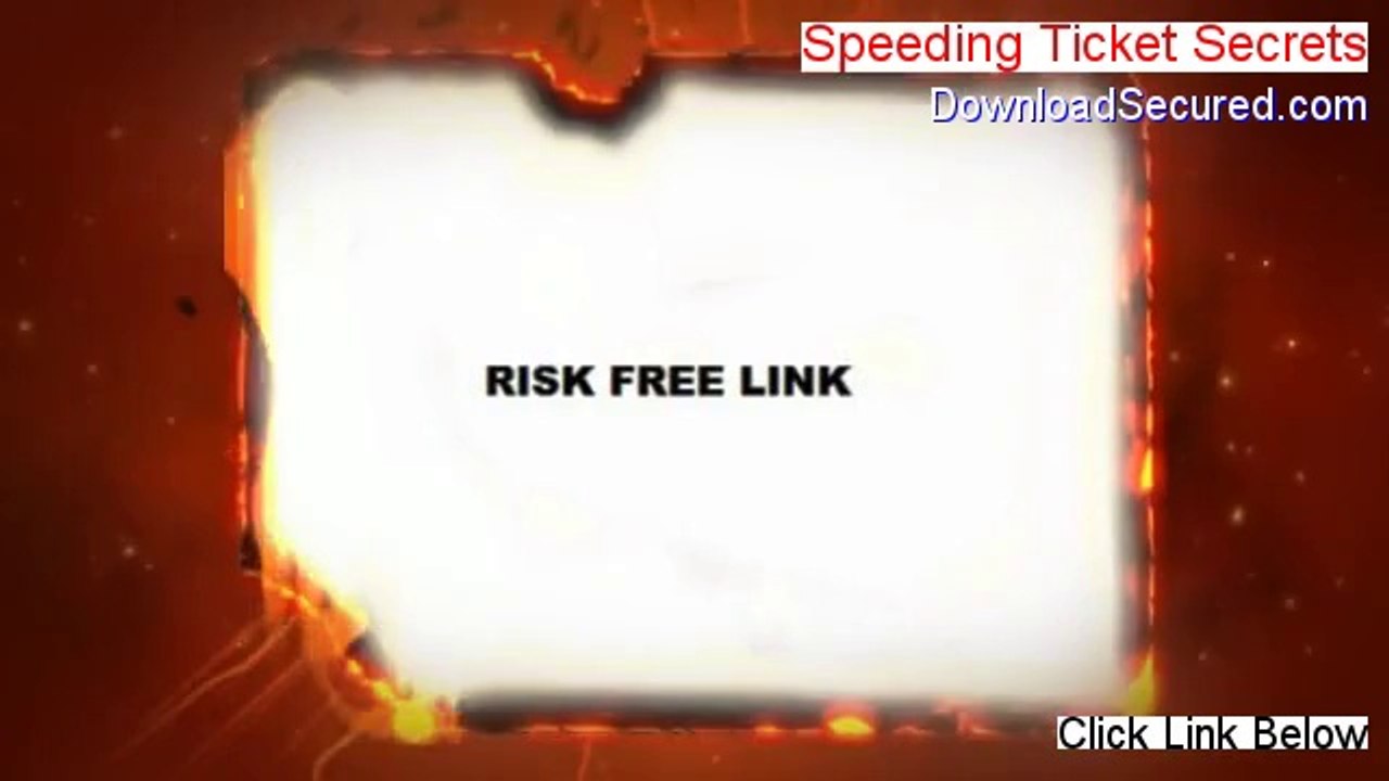 Speeding Ticket Secrets PDF [Download Here]