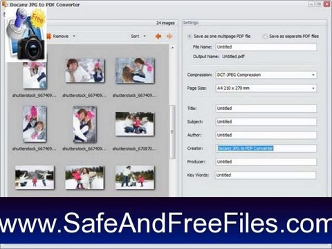 Download Docany JPG to PDF Converter 1.0.1 Serial Key Generator Free