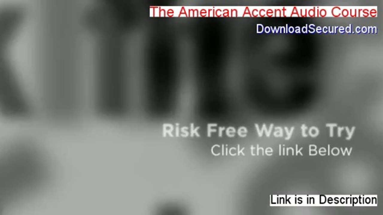 The American Accent Audio Course Download PDF [...