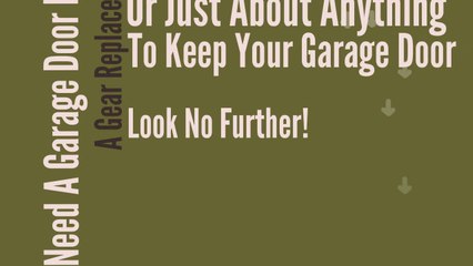 Searching For Wood Dale IL Garage Door Service?