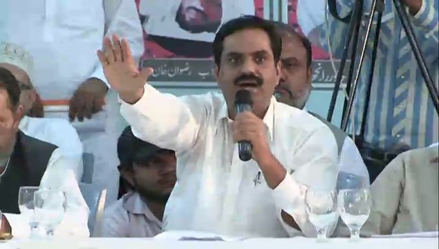 Khalid Hussain address at APC Model Town Incident