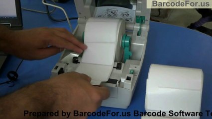 How to replace media in Thermal Printer