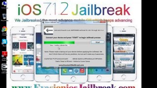 Iphone 5s/5c/5 ios 7.1.2 jailbreak Untethered evasion for iPhone 4s/4