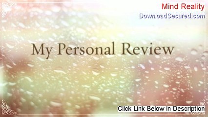 Mind Reality PDF Free [Instant Download 2014]