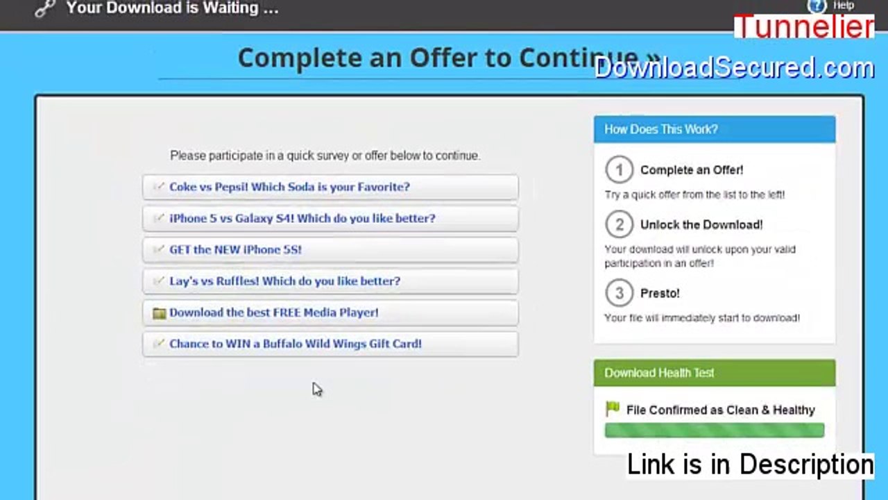 Tunnelier Full (Free of Risk Download)