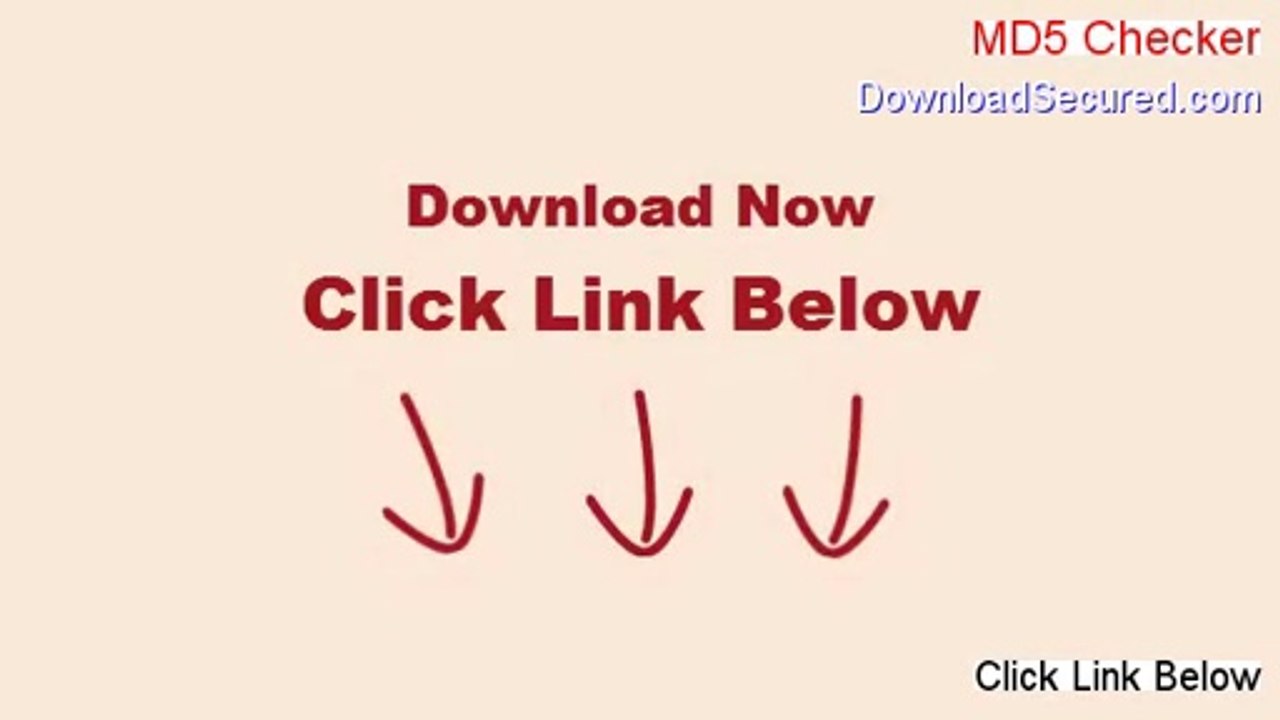 MD5 Checker Full Download - Download Here 2014