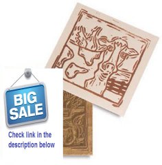 Best Deals Blick Wonder-Cut Linoleum - 4 x 5 Linoleum Pkg of 12 Review