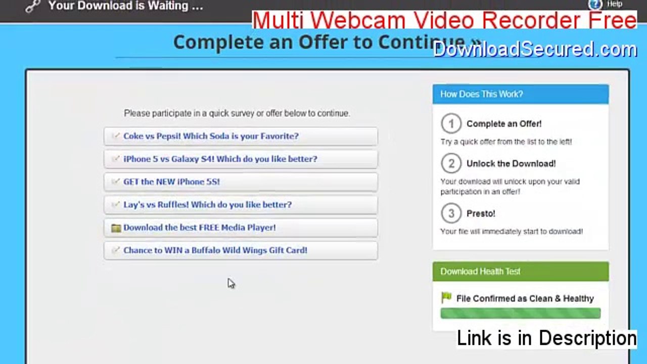 Multi Webcam Video Recorder Free Full Download (Legit Download)