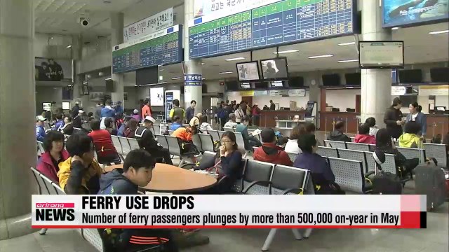 Number of ferry passengers drops by 26p in aftermath of ferry disaster